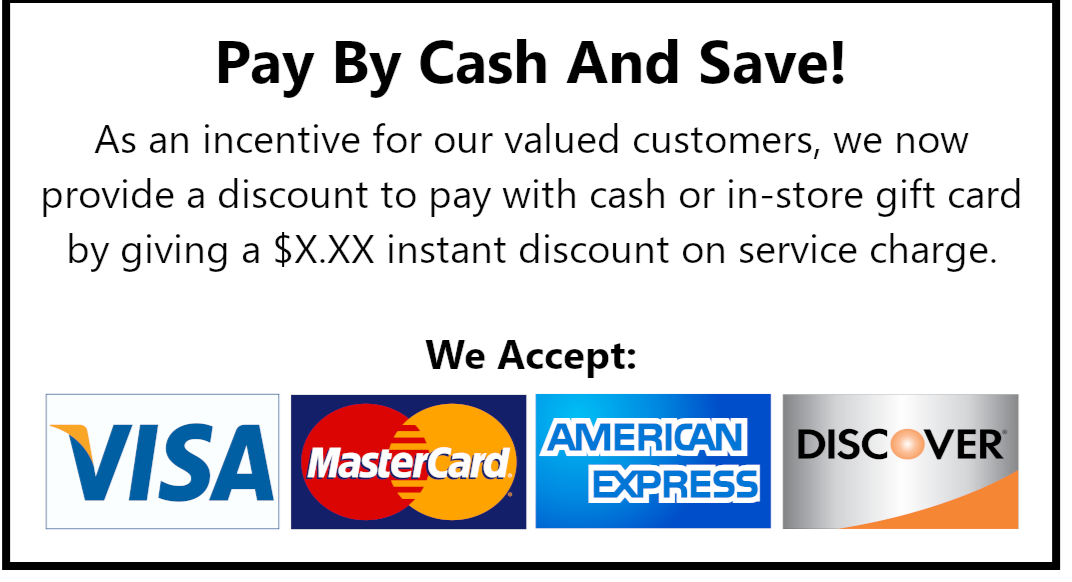 Credit Card Processing Fee