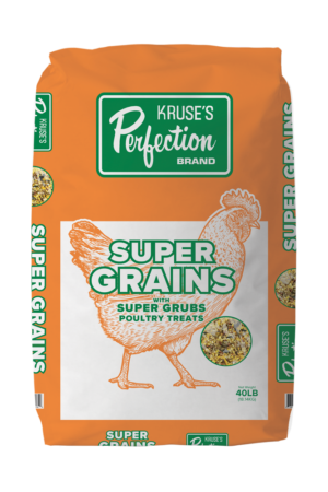 Kruse’s Perfection Brand Super Grains with Grubs – 40 lb