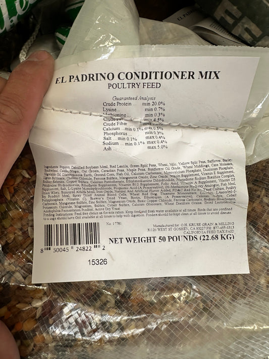 Don Roberto La Cuida Scratch Feed – 25 lb