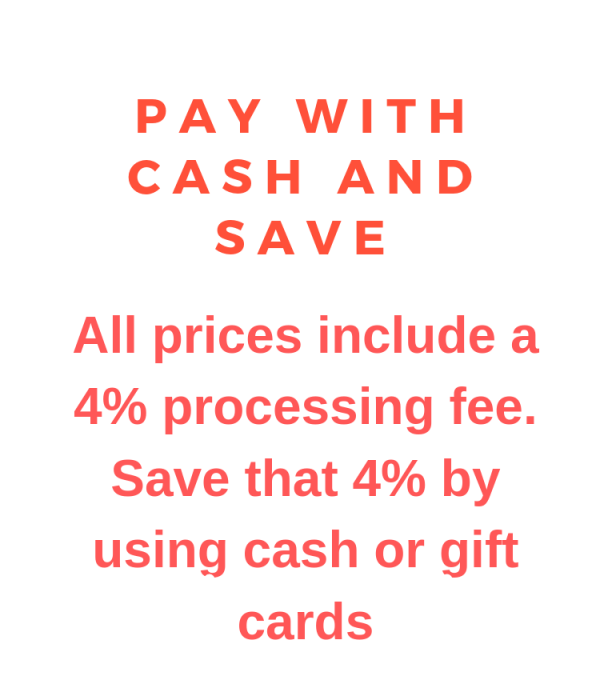 Credit Card Processing Fee